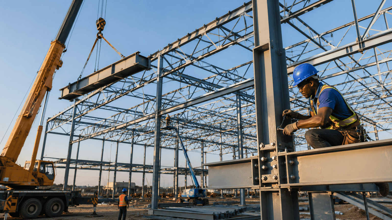 Construction métallique et charpente métallique GCBTP